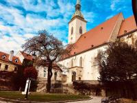 Plan piętra w obiekcie Second home in heart of Bratislava