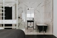 TG Hotel Apartments Budapestにあるベッド