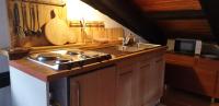 Kuchyňa alebo kuchynka v ubytovaní Casa all’antica fontana