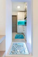 Plán poschodí v ubytovaní Modern apartment Rino