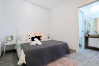 Postel nebo postele na pokoji v ubytování Acogedor LOFT en Bajo CENTRICO CON PARKING WIFI