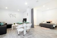 Postel nebo postele na pokoji v ubytování Acogedor LOFT en Bajo CENTRICO CON PARKING WIFI