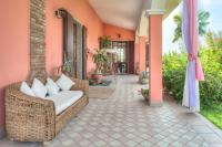 Zahrada ubytování B&B Villa Gloriana