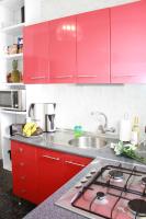 A kitchen or kitchenette at Shiny Per Family Apartment