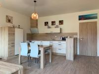 Kuchyň nebo kuchyňský kout v ubytování Apartmán Monny