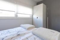 Postel nebo postele na pokoji v ubytování Apartment Art