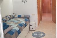 Postel nebo postele na pokoji v ubytování BELLA CASA - Helle Wohnung in Strandnähe
