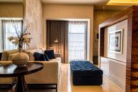 a living room with a couch and a table at Marsella 45 in Hermosillo