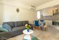 Kuchyň nebo kuchyňský kout v ubytování Apartman Maria