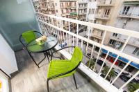 Balkón alebo terasa v ubytovaní Downtown Luxury Boutique Suites : the yellow suite