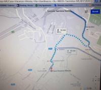 Plan piętra w obiekcie luxury Apartment Carmen n 2 Centro Storico di Taormina