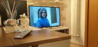 Televízia a/alebo spoločenská miestnosť v ubytovaní Lory's home near Rome, Giubileo 2025