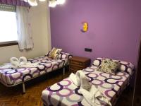 Postel nebo postele na pokoji v ubytování Piso Ourense Bonito y Termal