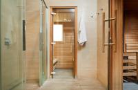 Koupelna v ubytování OREA Spa Hotel Cristal