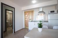 Kuchyň nebo kuchyňský kout v ubytování Trebol One Apartments By Mc