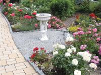 Zahrada ubytování Ferienwohnung am Rosengarten