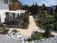 Zahrada ubytování Ferienwohnung am Rosengarten