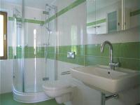 Koupelna v ubytování Ferienwohnung am Rosengarten