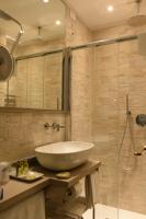 A bathroom at Hotel La Vigna