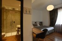 A bathroom at Hotel La Vigna