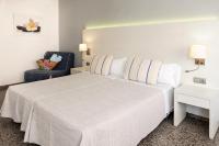 Postel nebo postele na pokoji v ubytování Hostal Pitiusa