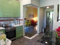 A kitchen or kitchenette at Avgi Garden House Chania with private entrance