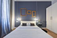 Posteľ alebo postele v izbe v ubytovaní Center Simeon apartment