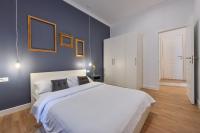 Posteľ alebo postele v izbe v ubytovaní Center Simeon apartment