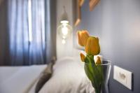 Posteľ alebo postele v izbe v ubytovaní Center Simeon apartment