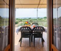 Balkon lub taras w obiekcie Agriturismo Casale del Contadino