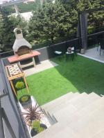 Vonkajšia záhrada v ubytovaní Apartments Jaki