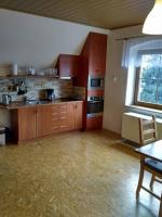 Kuchyň nebo kuchyňský kout v ubytování Apartmá Doubek