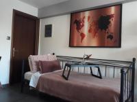 Posteľ alebo postele v izbe v ubytovaní Limanaki Ss View Apartment