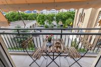 Balkón alebo terasa v ubytovaní Marveco Apartment