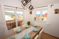 Plán poschodí v ubytovaní Luxury penthouse with jacuzzi in Orebić (Dalmatia)