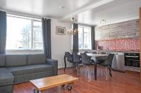 Kuchyň nebo kuchyňský kout v ubytování Stay Apartments Einholt