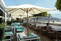 Reštaurácia alebo iné gastronomické zariadenie v ubytovaní Son Matias Beach - Adults Only