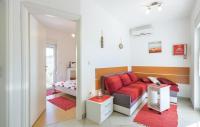 Posteľ alebo postele v izbe v ubytovaní Apartmani Lisičak A2+2