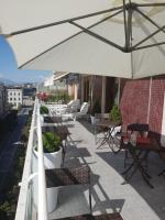 A balcony or terrace at La Dimora del Conte