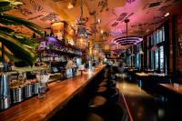 TG Hotel Apartments Budapestにあるラウンジまたはバー