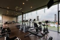 Fitness centrum a/nebo fitness zařízení v ubytování The Residence on Thonglor by UHG