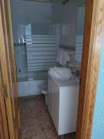 Koupelna v ubytování Hotel Ronsel