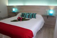 Postel nebo postele na pokoji v ubytování Hotel Ronsel