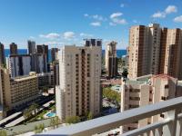 Nespecifikovaný výhled na destinaci Benidorm nebo výhled na město při pohledu z apartmánu