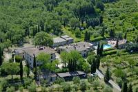 Pohľad z vtáčej perspektívy na ubytovanie Relais Santa Cristina