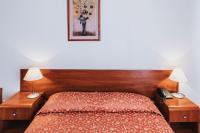 Posteľ alebo postele v izbe v ubytovaní Hotel Gromada Łomża