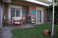 Patio alebo iná vonkajšia časť ubytovania Studios Giannakis