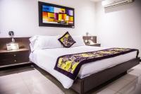 Hotel Golden Palermoにあるベッド