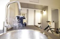 Posilňovňa alebo fitness centrum v ubytovaní Retro Art house