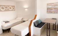 Půdorys ubytování Sea View Studio Apartment in Santa Maria